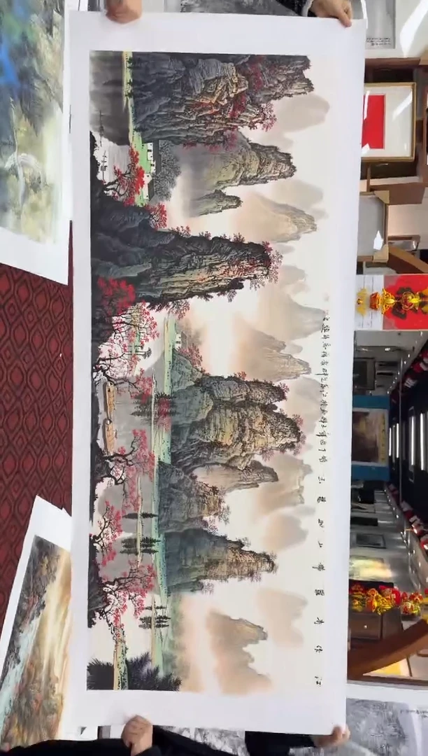 【闪购商品】国画国画绘画山水花鸟