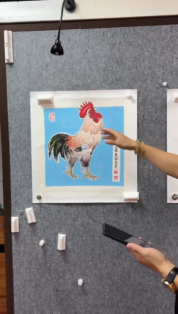 国画孙克维老师亲笔手绘