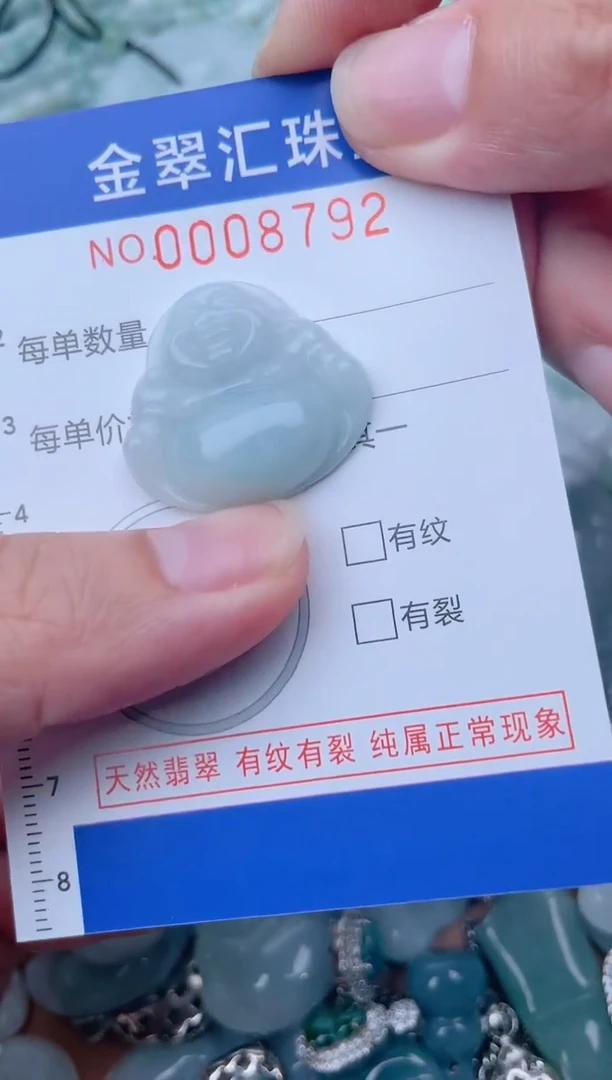 颈饰未镶嵌翡翠8792