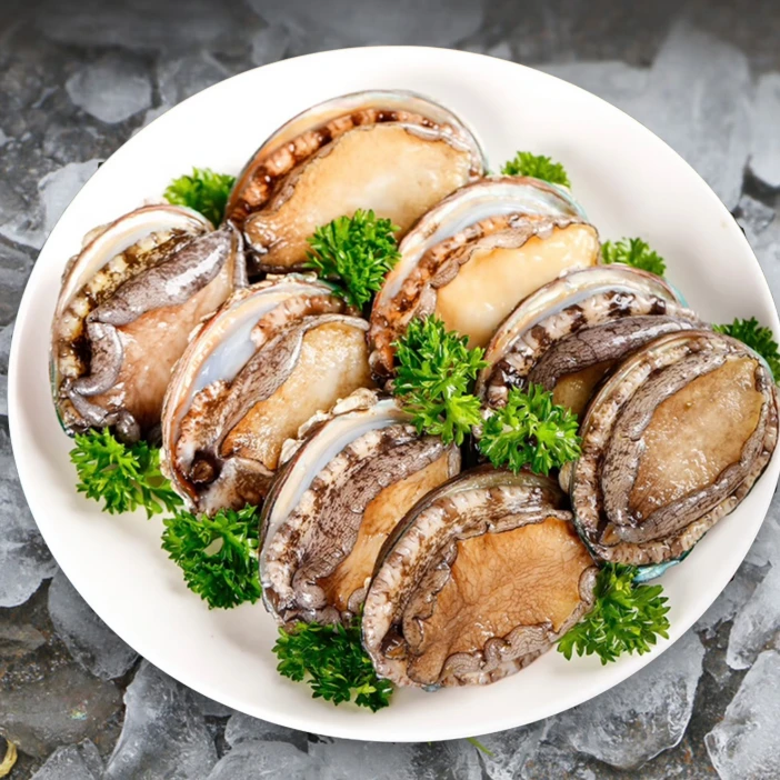 【Bzg】东山岛速冻6-8头鲍6-7cm九孔鲍鱼冷冻海鲜水产