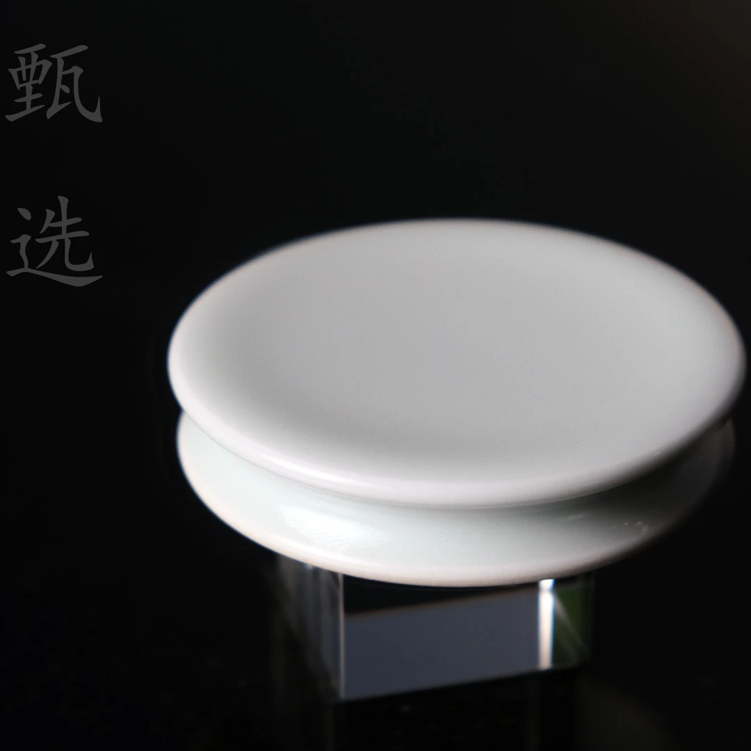 【器度甄选】天予窑 汝瓷 玉青釉大盖置