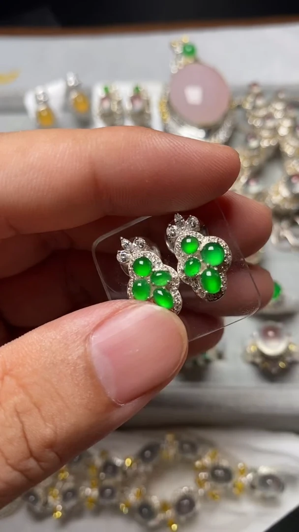 未镶嵌定制翡翠流*、天然缅甸翡翠A货