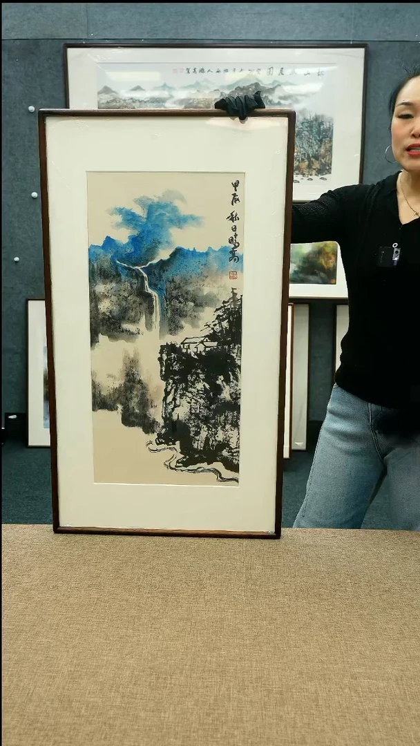【闪购商品】国画52*92唐鹏高老师山水