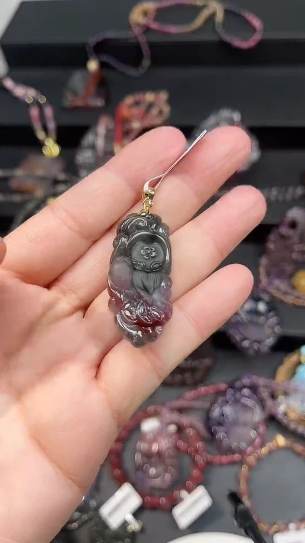 未镶嵌颈饰水晶【百晶灵儿】定制款