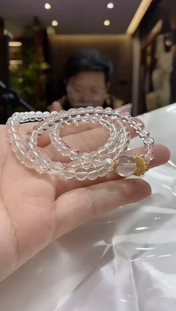 【闪购商品】水晶手串未镶嵌白水晶手串