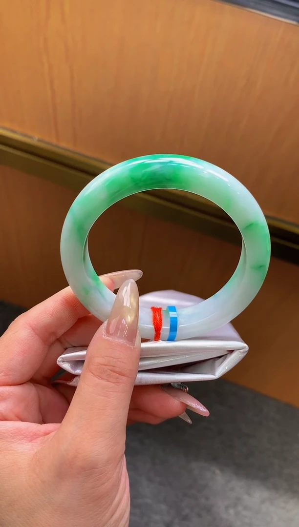 未镶嵌手镯翡翠-F38-正圈59