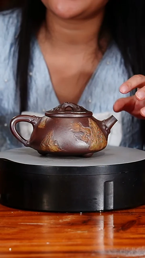 宜兴原矿紫砂壶茶壶300C