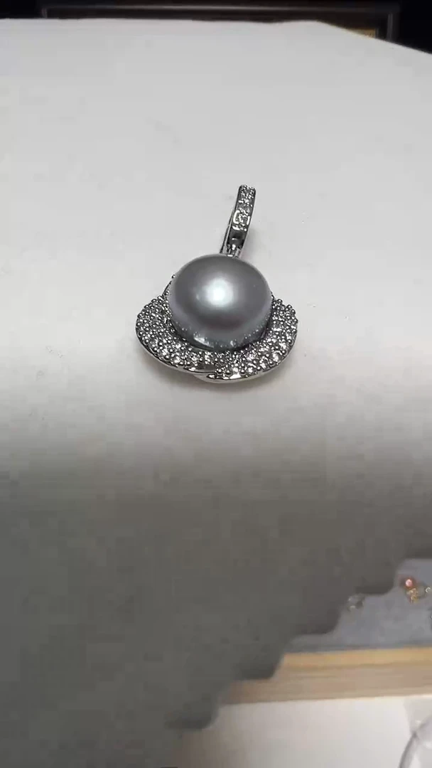 吊坠(不含链)钛钢淡水珍珠永丽珍珠严选