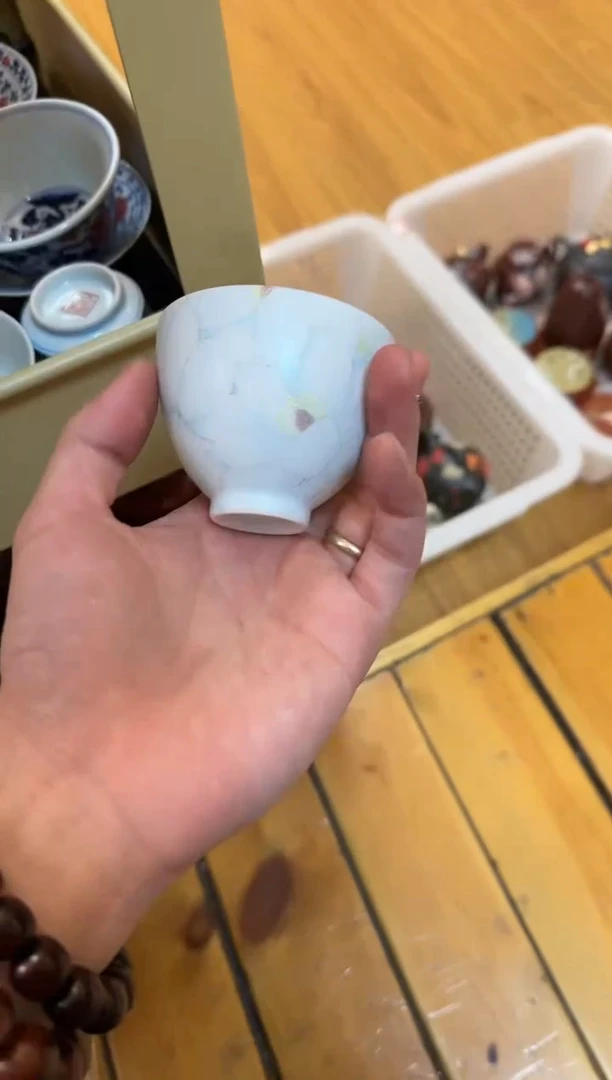 【闪购商品】瓷片杯子大碗茶的茶器