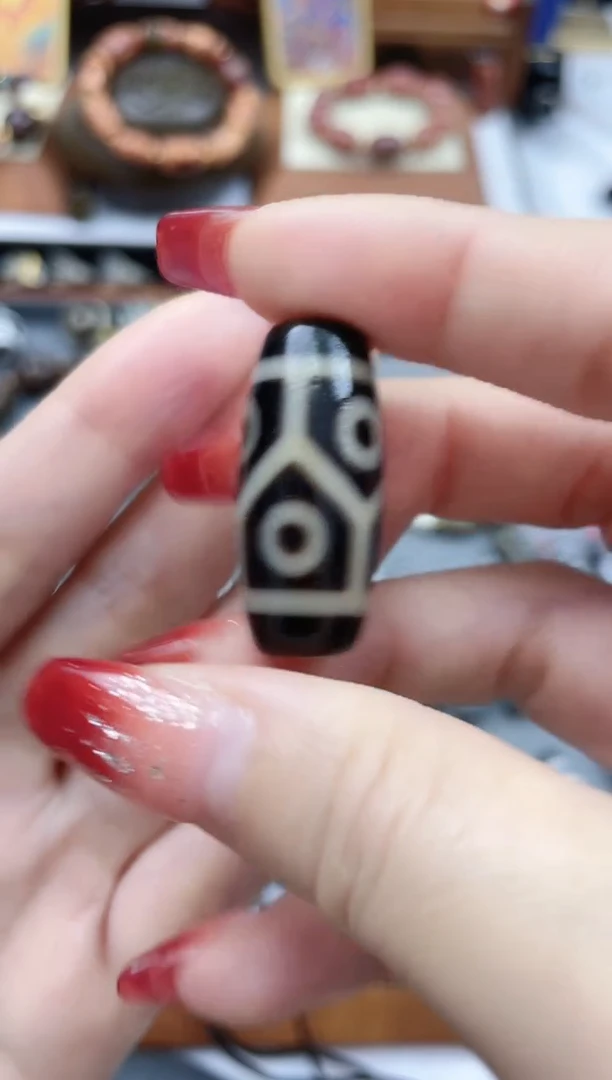 【闪购商品】玛瑙/玉髓珠珠未镶嵌黑金富甲