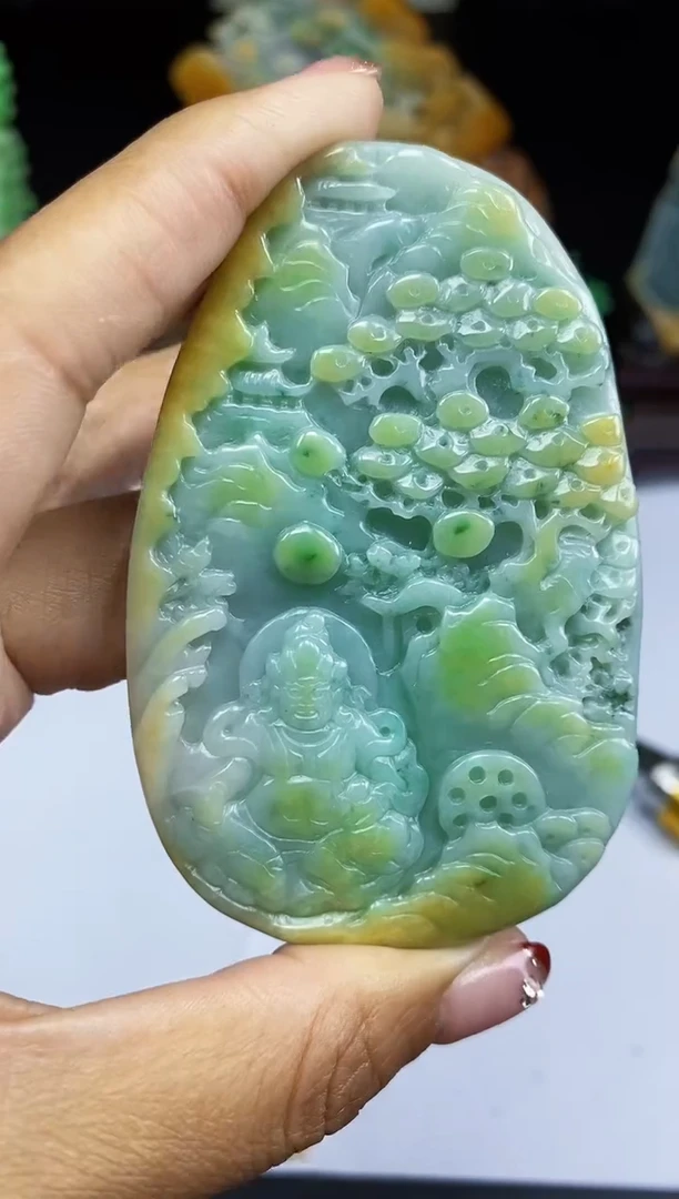 【闪购商品】翡翠颈饰未镶嵌翡翠A货