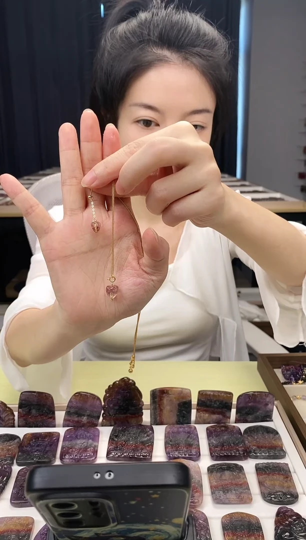 颈饰未镶嵌水晶超七套装 多样性发一