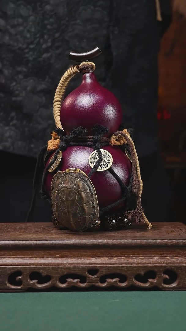 【闪购商品】147大漆酒葫芦一物一图