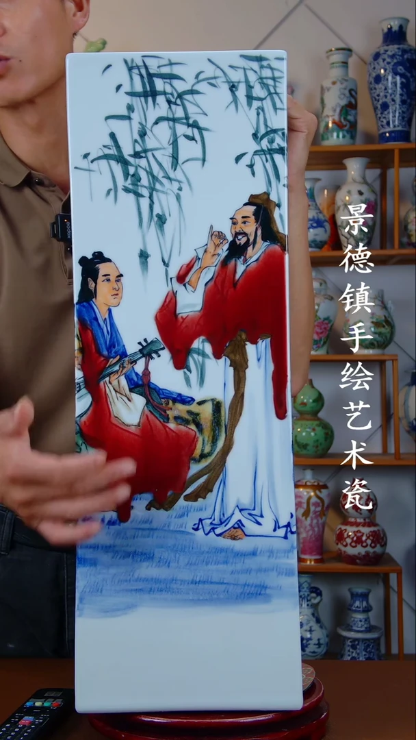 现代景德镇手工手绘陶瓷摆件50