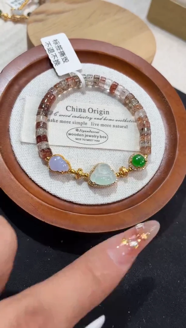 吊坠(不含链)银S925镶嵌翡翠吊坠