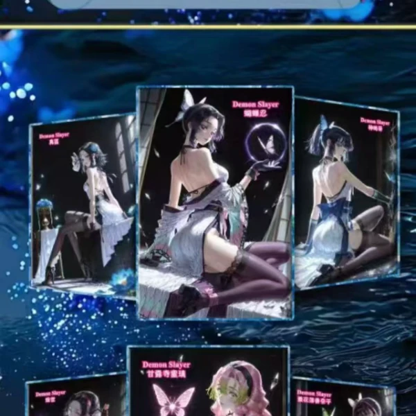 【玩法合集】夏卡文创《鬼灭之刃》第二弹亚克力工艺色纸之女神收藏卡