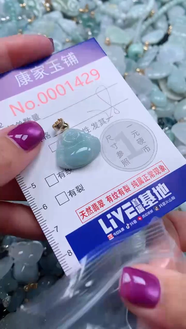 颈饰未镶嵌翡翠1429