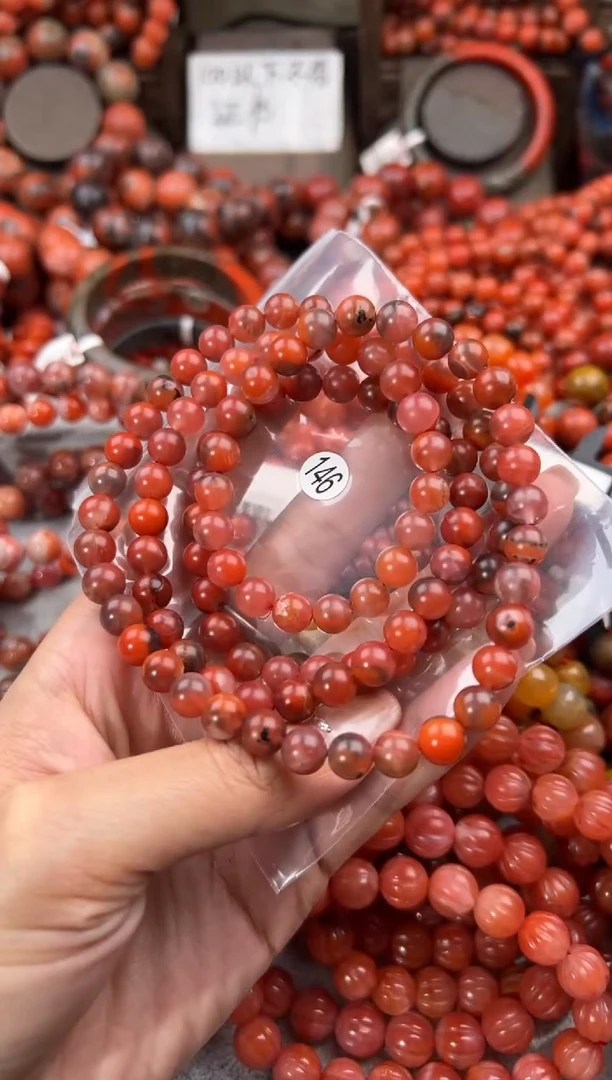 未镶嵌手串南红玛瑙1