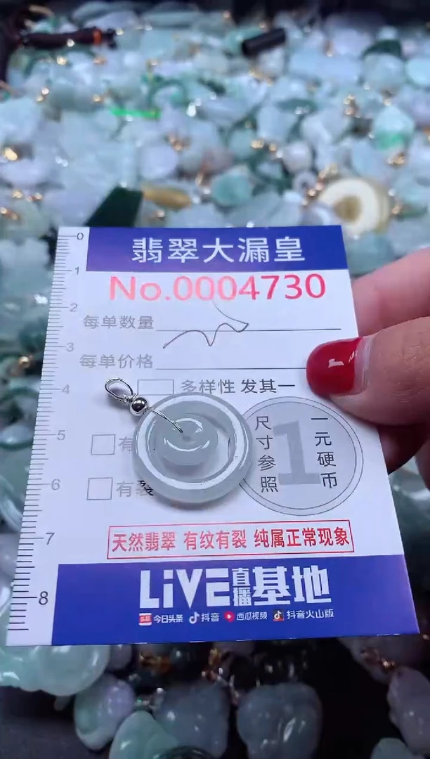 颈饰未镶嵌翡翠4730