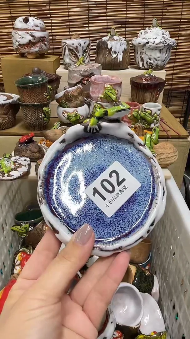 幽*102精美粗陶手工柴烧