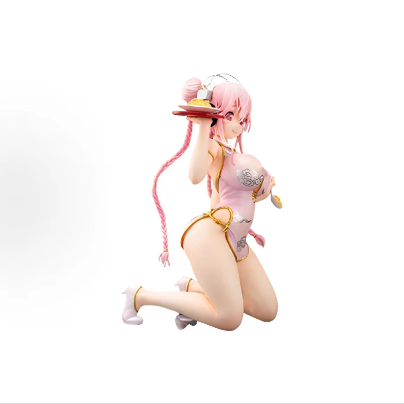 超级索尼子跪姿旗袍ver雕像系列手办二次元美少女模型摆件高18cm