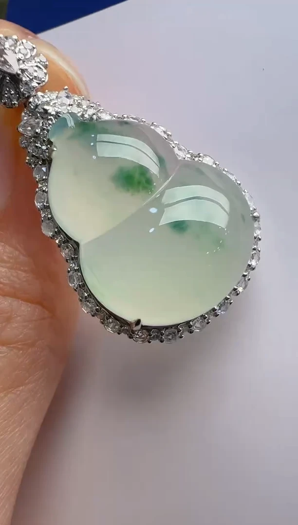 【闪购商品】翡翠吊坠(不含链)18K金镶嵌多样性团购发一件