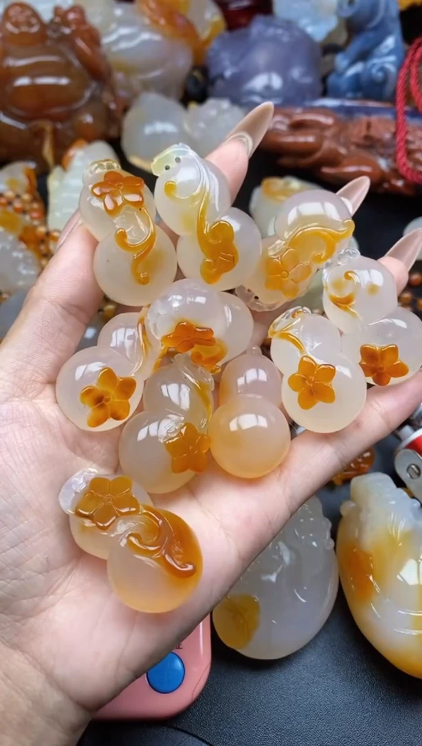 【闪购商品】玛瑙/玉髓颈饰未镶嵌ll