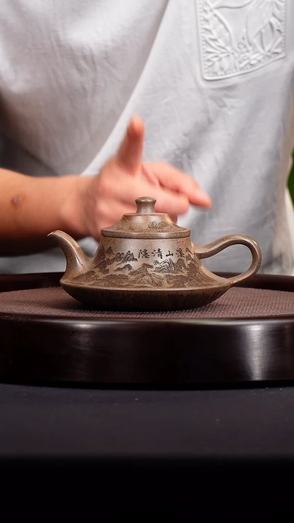 茶壶紫砂宜兴紫砂原矿壶
