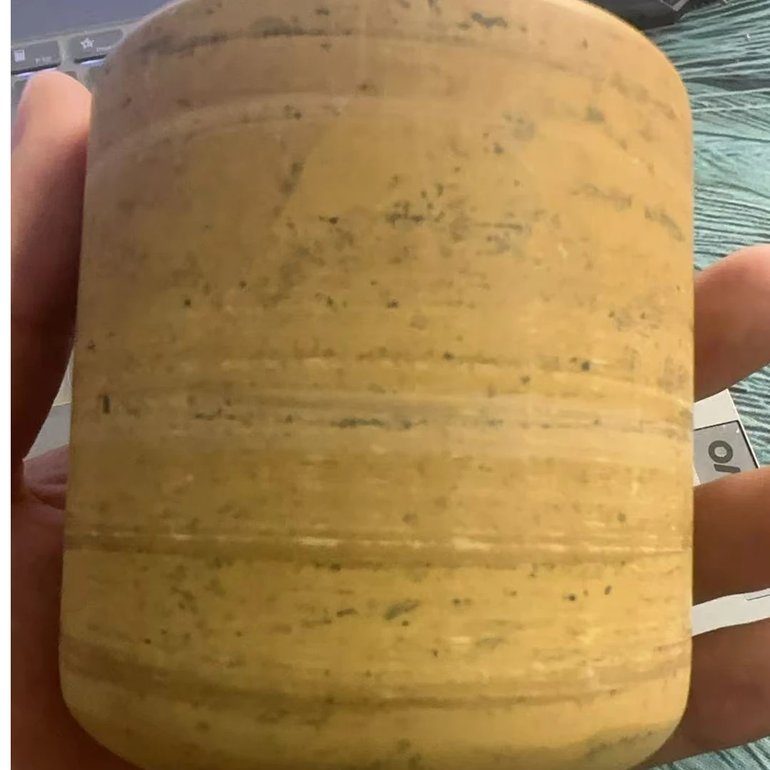 泗滨红砭石直筒杯