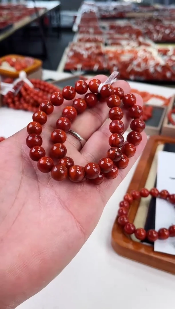 【闪购商品】南红玛瑙瓦西手串10+未镶嵌（多样式发其一）
