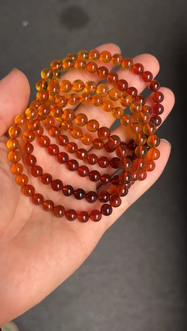 琥珀未镶嵌珠宝奇石/无优化/多样性发一件/无证书6mm