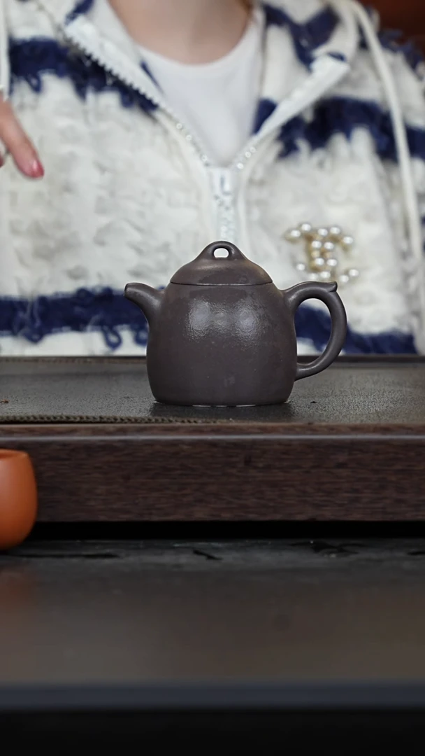 【闪购商品】紫砂茶壶千禧紫泥秦权