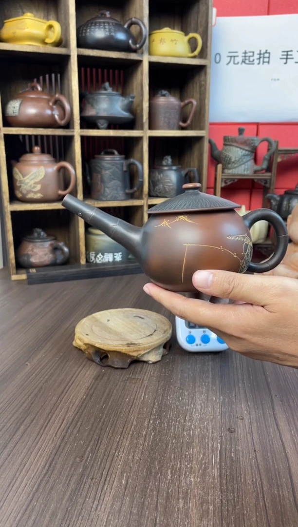 何**～钦州坭兴陶手工壶直播（钟）