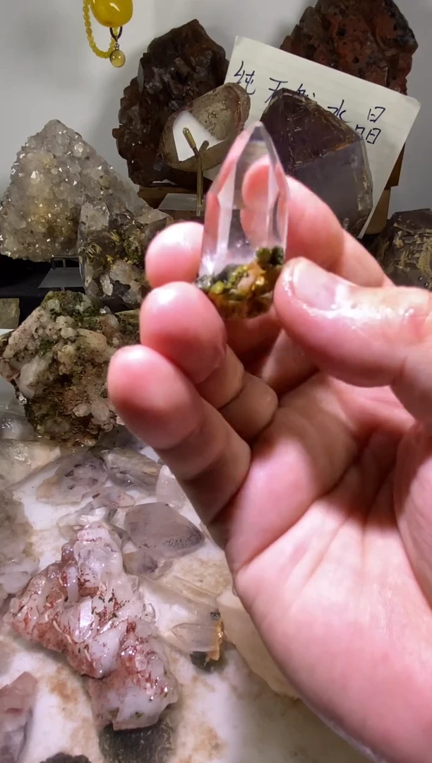 未镶嵌珠宝半成品水晶144号四川超七花园水晶