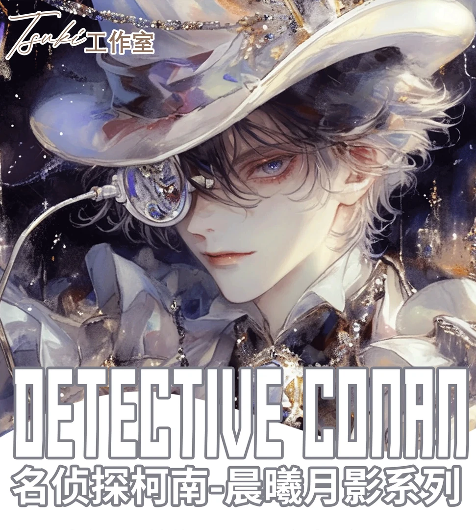 【Tuski文创大卡】 名侦探柯南Tuski文创大卡收藏卡第四弹晨曦月影