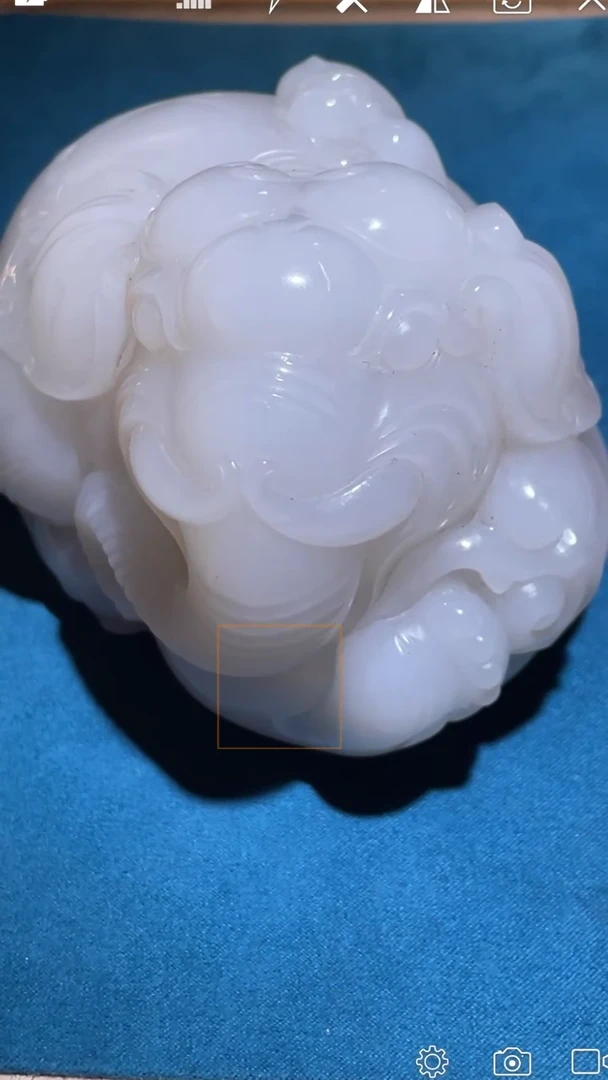 【闪购商品】和田玉DQ未镶嵌大象手把件/摆件