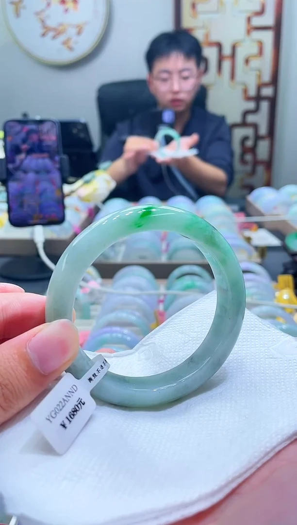 未镶嵌手镯翡翠128-58