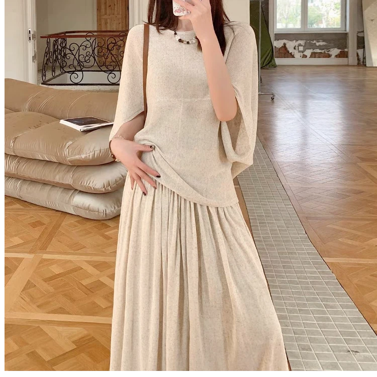 【入意】2025法式复古气质名媛高级针织自带随性慵懒感透气气质款1