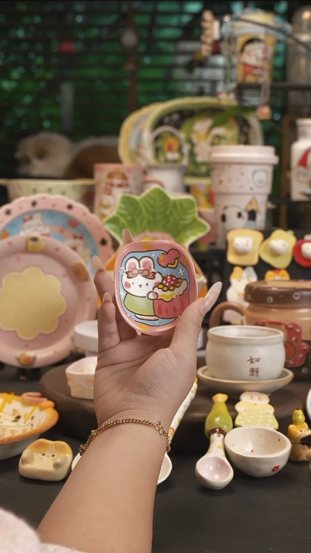 淇*【原创设计】景德镇手绘陶瓷