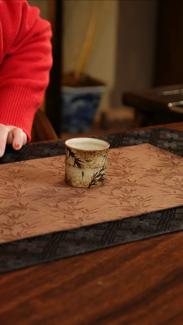 【闪购商品】杯子茗片集竹子竹节杯