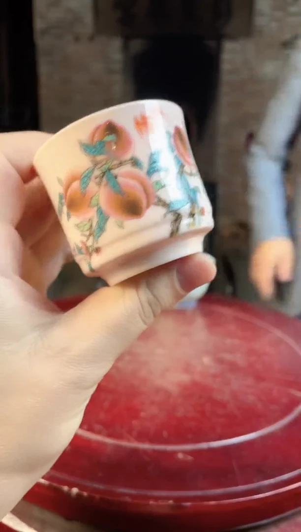 摆件陶景德镇精美陶瓷杯