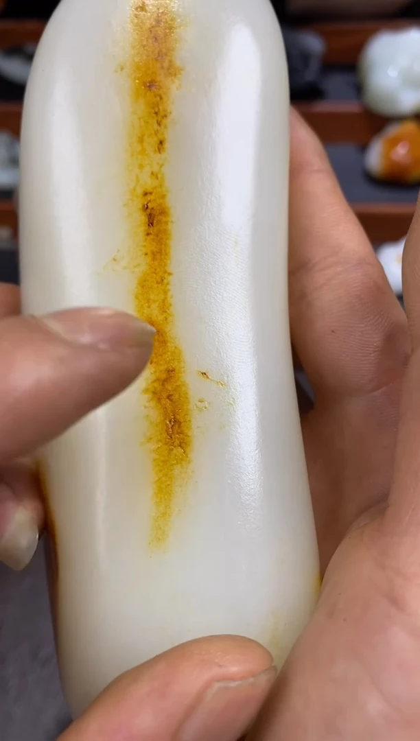 未镶嵌和田玉摆件知****…和田玉