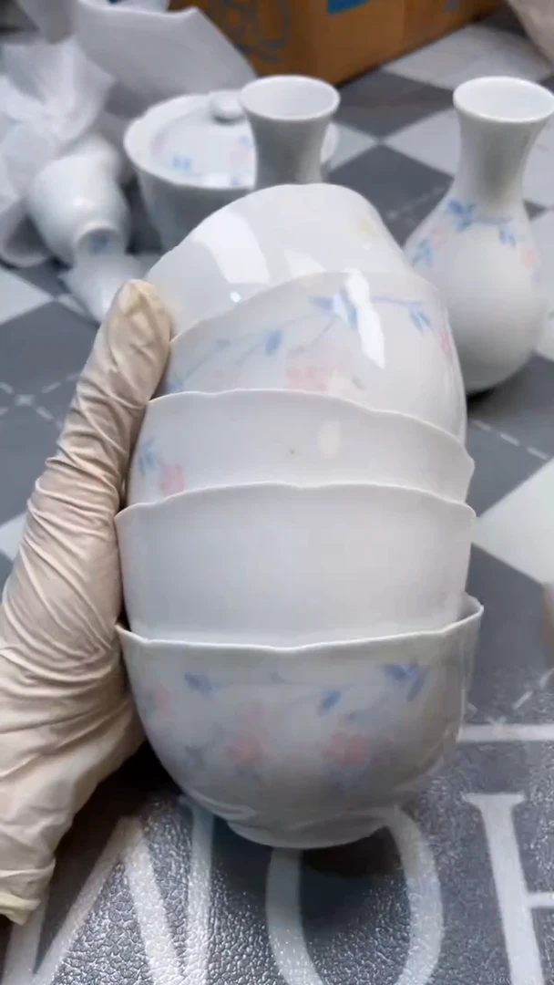 瓷片陶瓷如图所示周边