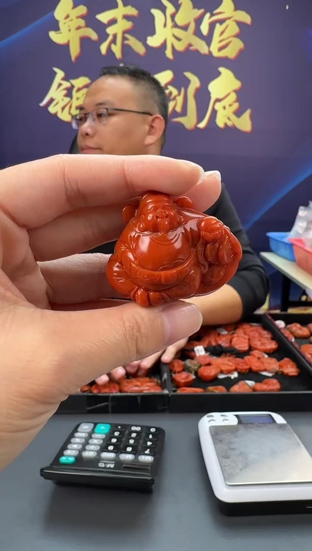 【闪购商品】南红玛瑙雕刻未镶嵌055ZB0120产品一个