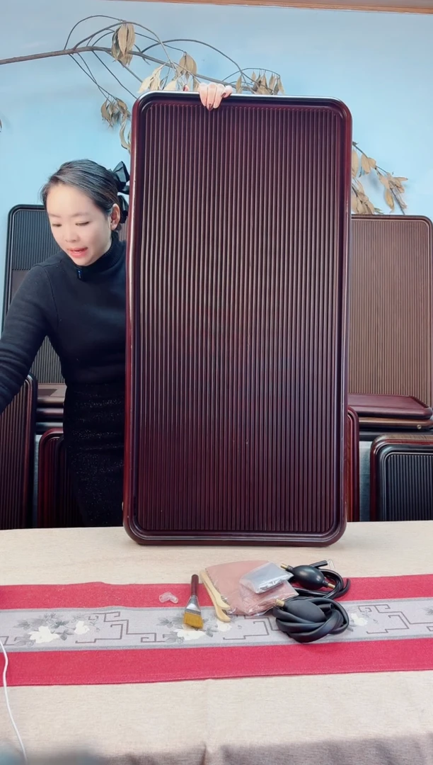 当**人千川红色茶盘100*50*5