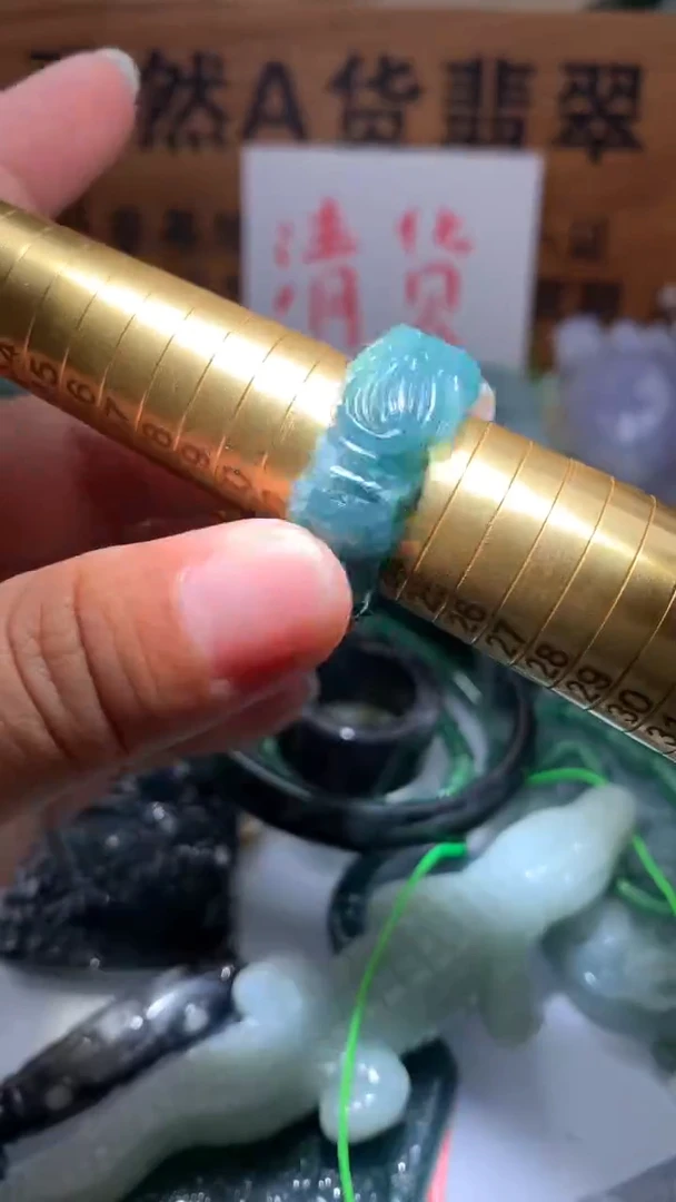 【闪购商品】翡翠颈饰未镶嵌保真天然A货翡翠