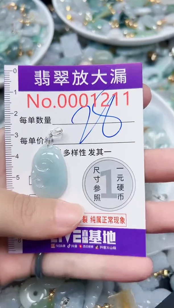 颈饰未镶嵌翡翠1211