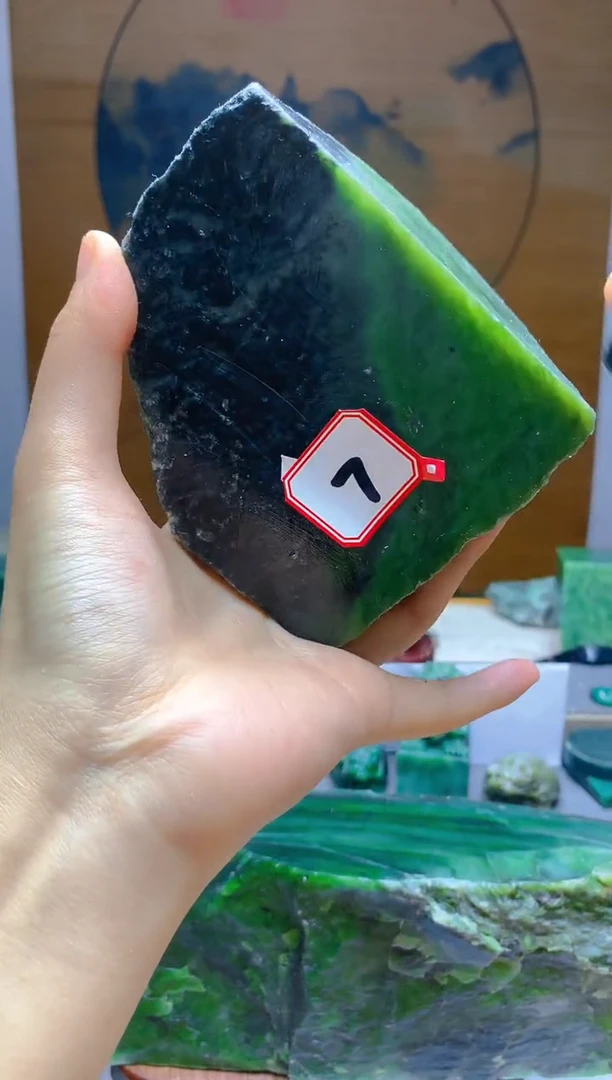 【闪购商品】和田玉（碧玉）珠宝半成品未镶嵌1