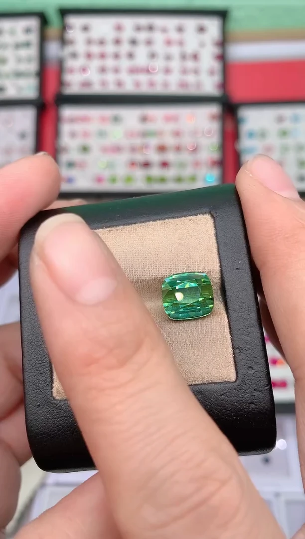 未镶嵌裸石碧玺天然6.66ct