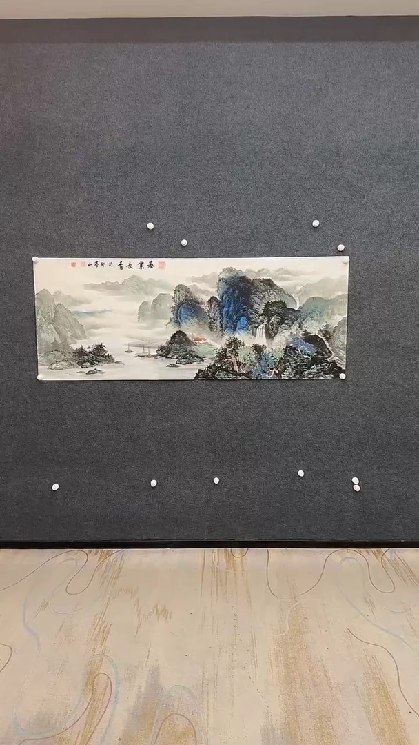 国画7.20-张亭山-小六尺山水-13